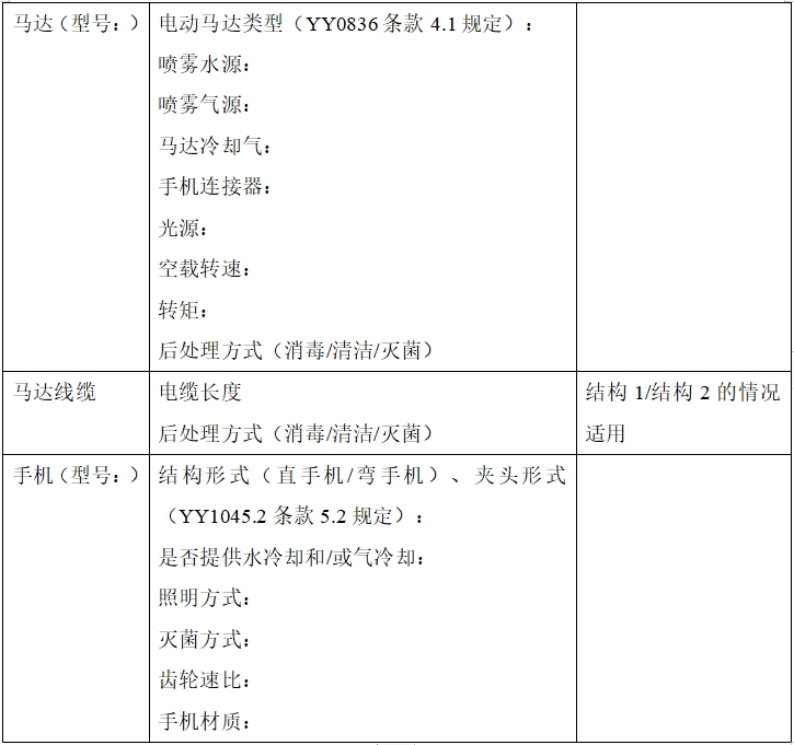 牙科種植機(jī)注冊(cè)技術(shù)審查指導(dǎo)原則（2017年第124號(hào)）(圖8)