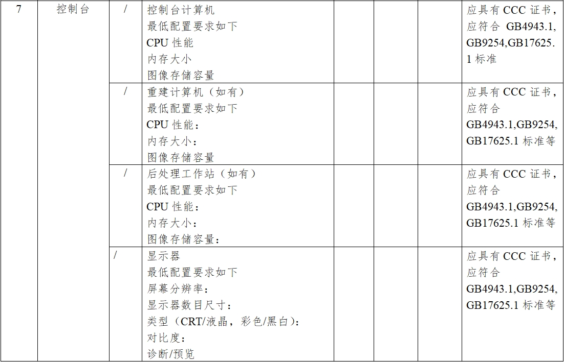 X射線計算機體層攝影設備注冊技術審查指導原則（2018年第26號）(圖10)