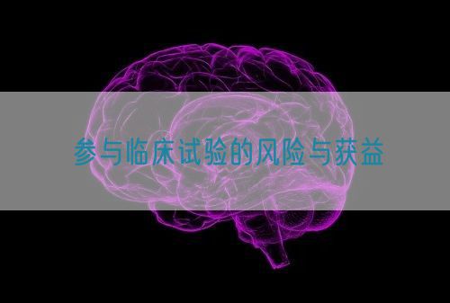 參與臨床試驗的風(fēng)險與獲益(圖1)