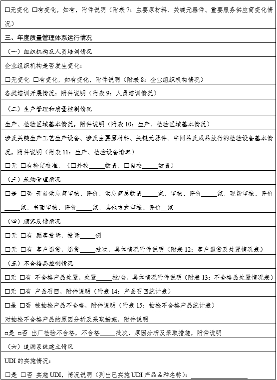 醫(yī)療器械質量管理體系年度自查報告編寫指南（2022年第13號）(圖4)