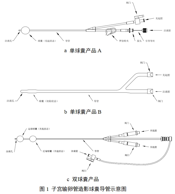 子宮輸卵管造影球囊導(dǎo)管注冊審查指導(dǎo)原則（2022年第41號）(圖1)